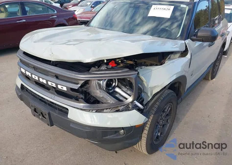 2021 Ford Bronco Sport Big Bend z USA, uszkodzony, nr VIN 3FMCR9B60MRA60368